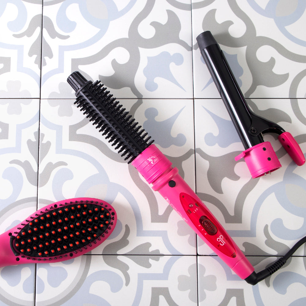 Deluxe 3 In 1 Styling Set - Pink - RoyaleUSA