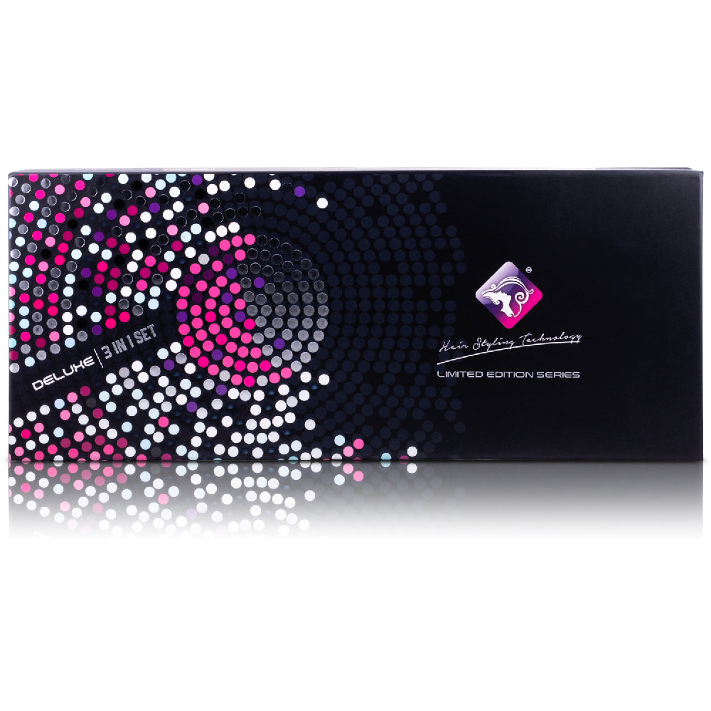 Deluxe 3 In 1 Styling Set - Pink - RoyaleUSA