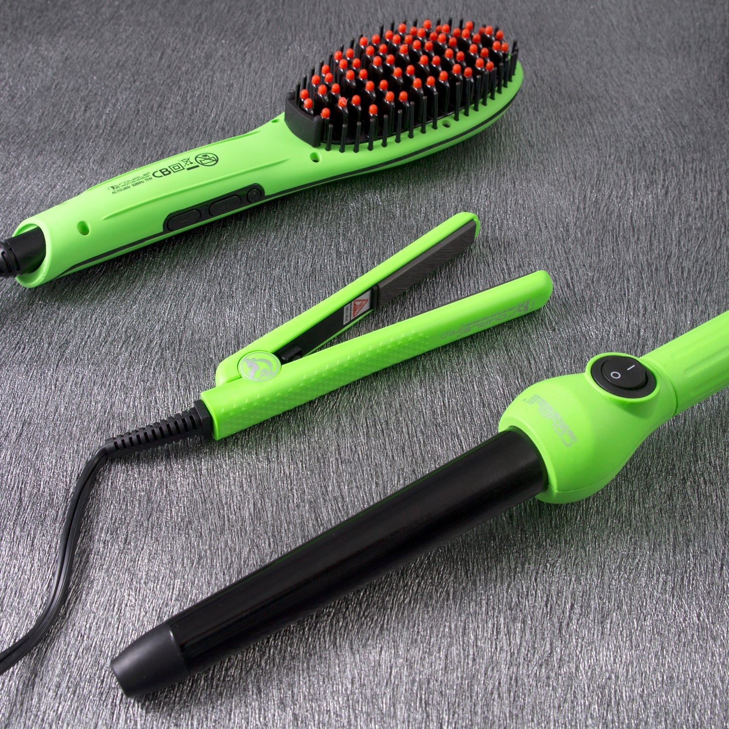 Deluxe Trio Set - Neon Green - RoyaleUSA
