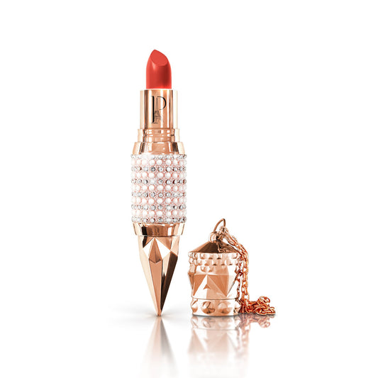 Enchanted Prestige Diamond Dark Rose Shiny Lipstick