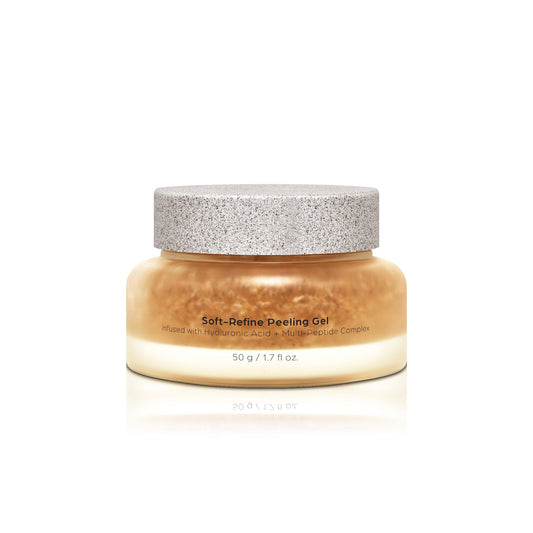 Soft-Refine Peeling Gel Infused with Hyaluronic Acid + Multi-Peptide Complex