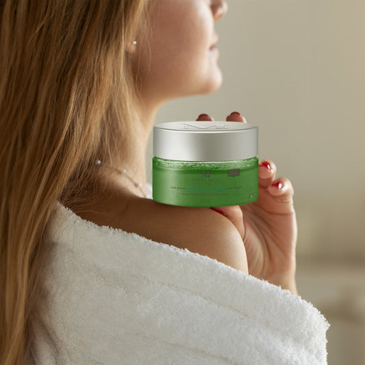 Glow Renew Coconut Sea Salt Exfoliating Body Scrub Enriched With Hyaluronic Acid + Multi-Peptide