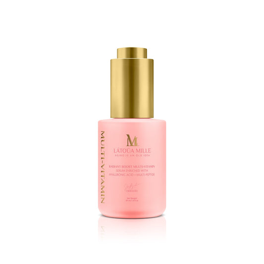 Radiant Boost Multi-Vitamin Serum  Enriched with Hyaluronic Acid + Multi-Peptide