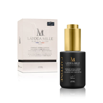 Energize Lifting Caffeine Skin Serum Enriched with Hyaluronic Acid + Multi-Peptide