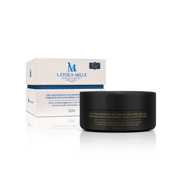 24K Gold Renewal Eye Patch for Dark Circles Enriched with Hyaluronic Acid + Multi-Peptide