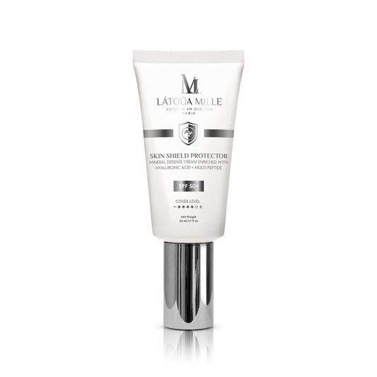 Skin Shield Protector Mineral Defense Cream Enriched with Hyaluronic Acid + Multi-Peptide