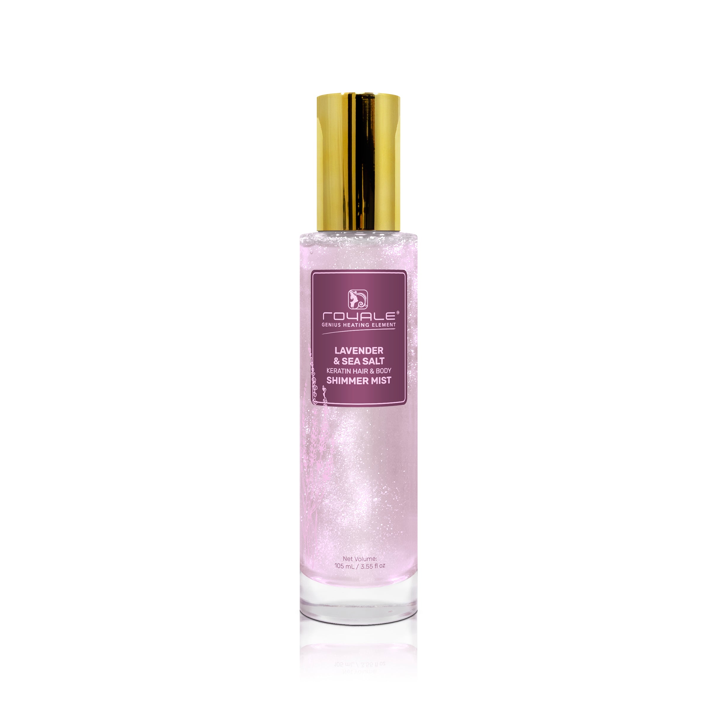Royale Lavender & Sea Salt Keratin Hair & Body Shimmer Mist