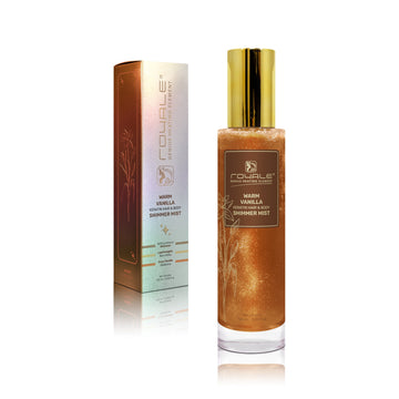 Royale Warm Vanilla Keratin Hair & Body Shimmer Mist