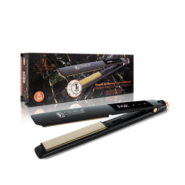 Royale Brilliance Touch Collection - Titanium Plate Cool-Tip Hair Straightener