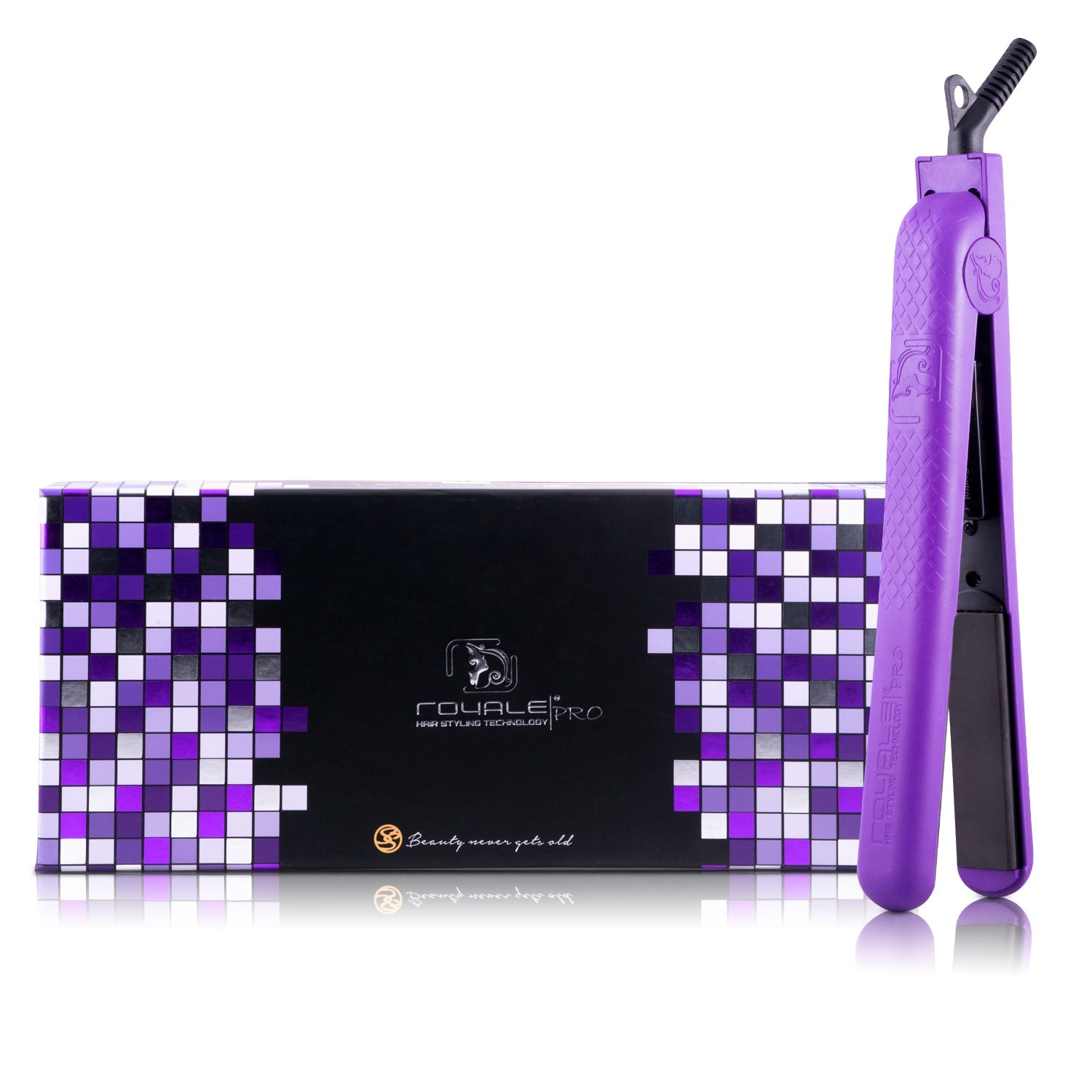 Classic Hair Straightener - Deep Purple - RoyaleUSA