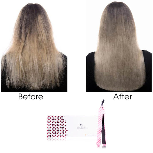 Classic Hair Straightener - Pink Dots