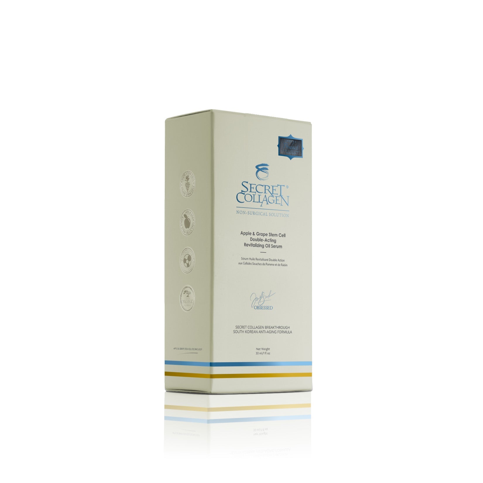 Apple & Grape Stem Cell Double-Acting Revitalizing Oil Serum - Secret Collagen