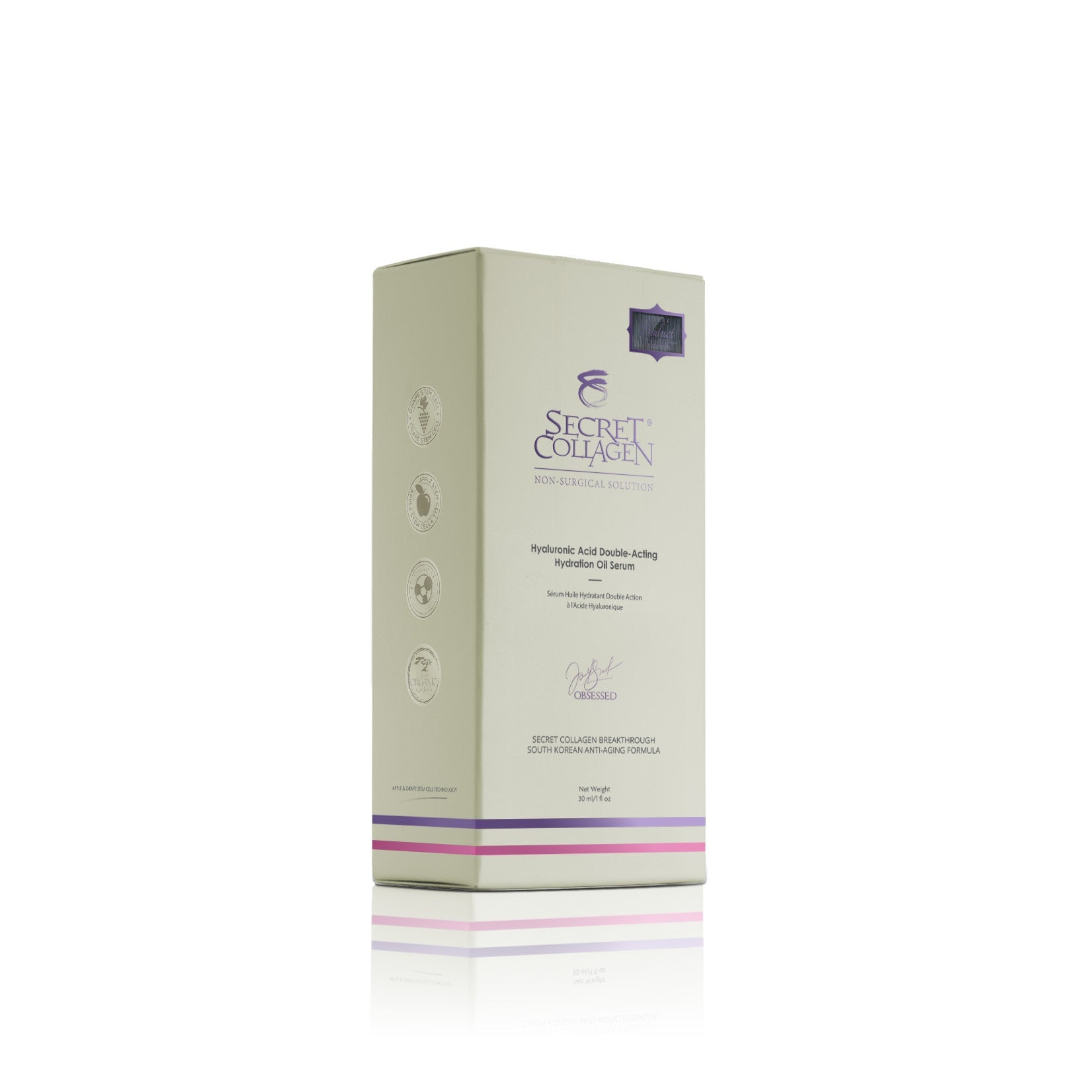 Hyaluronic Acid Double-Acting Hydration Oil Serum - Secret Collagen