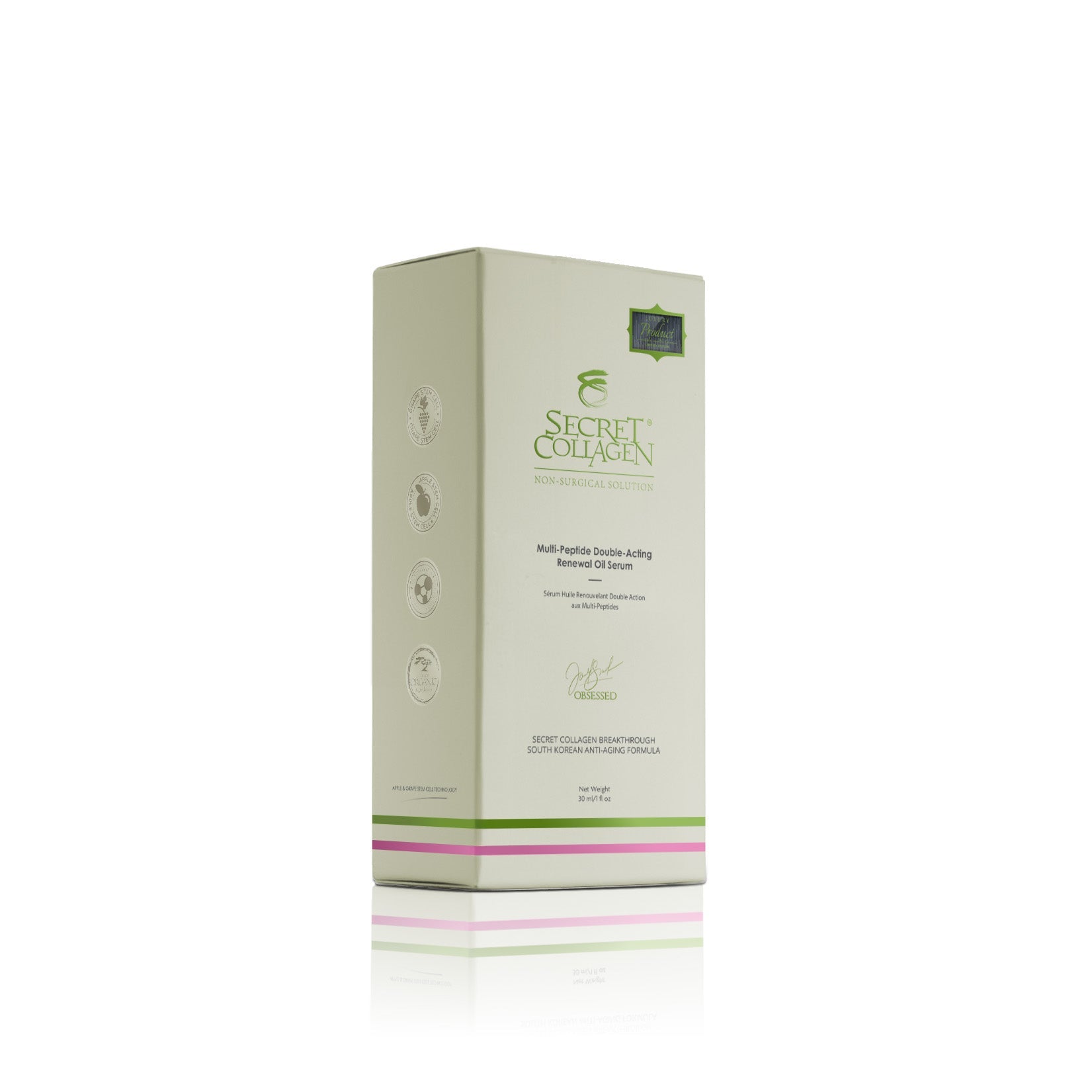 Multi-Peptide Double-Acting Renewal Oil Serum - Secret Collagen