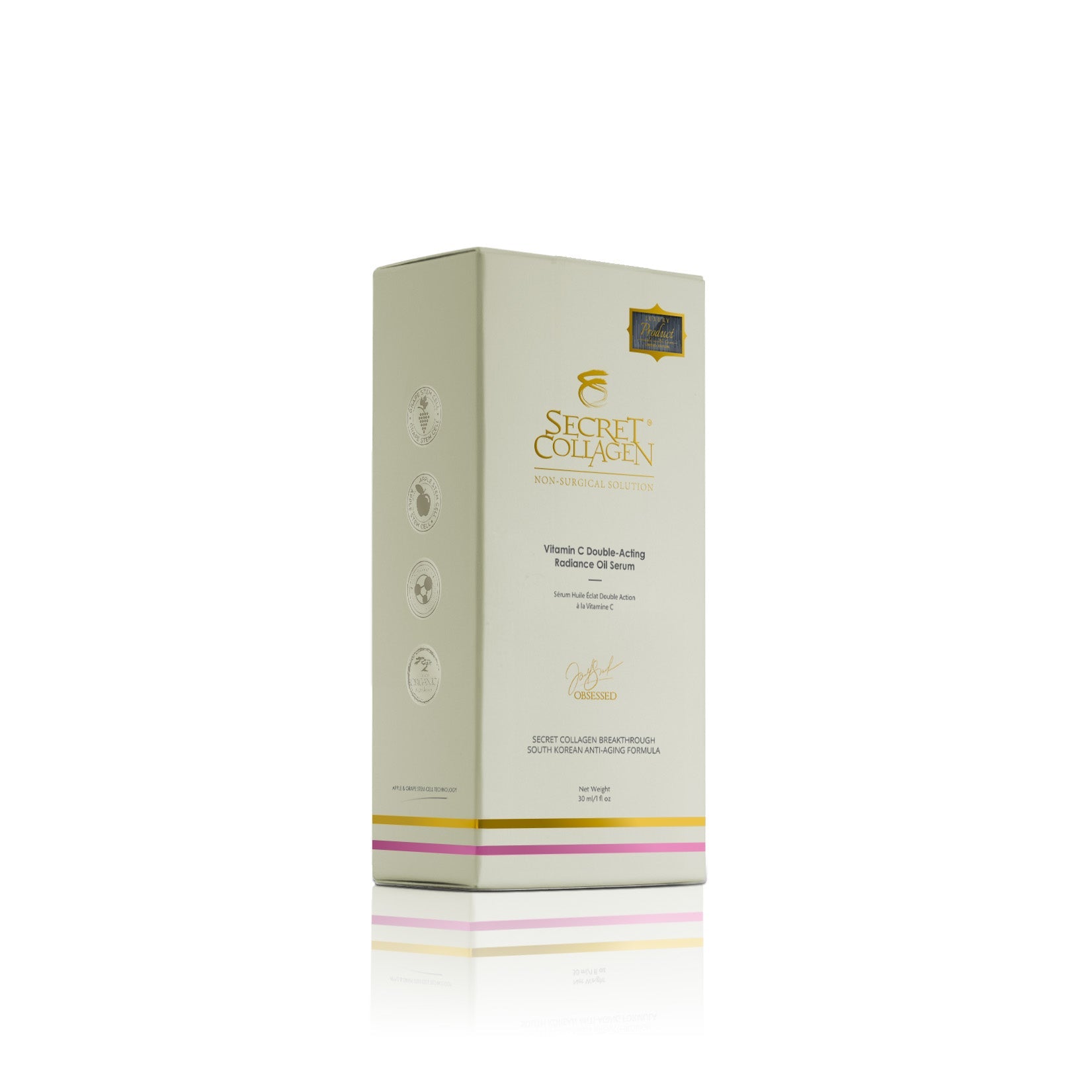 Vitamin C Double-Acting Radiance Oil Serum - Secret Collagen
