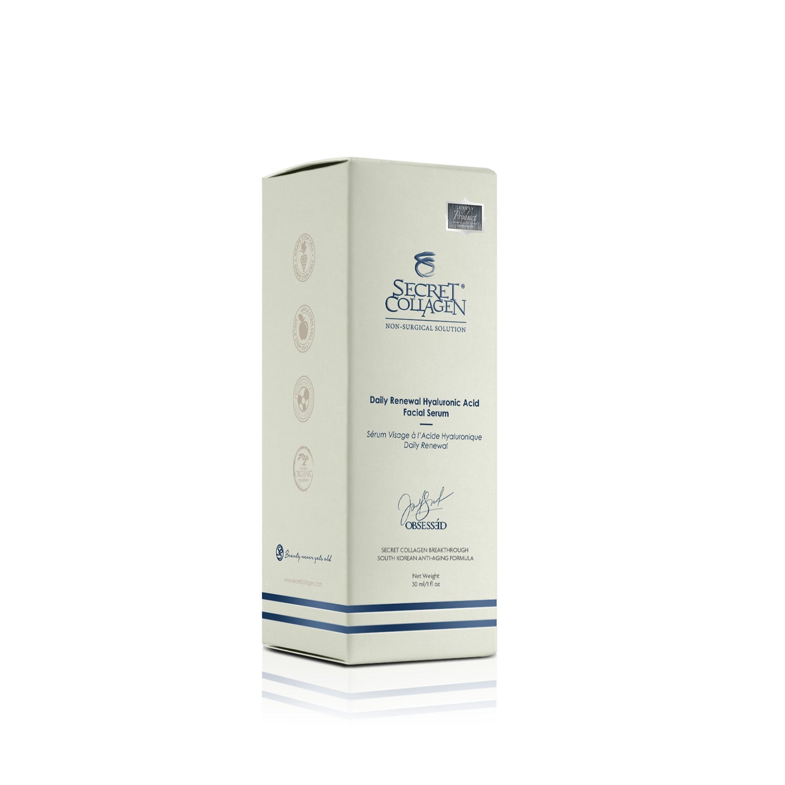 Daily Renewal Hyaluronic Acid Facial Serum - Secret Collagen