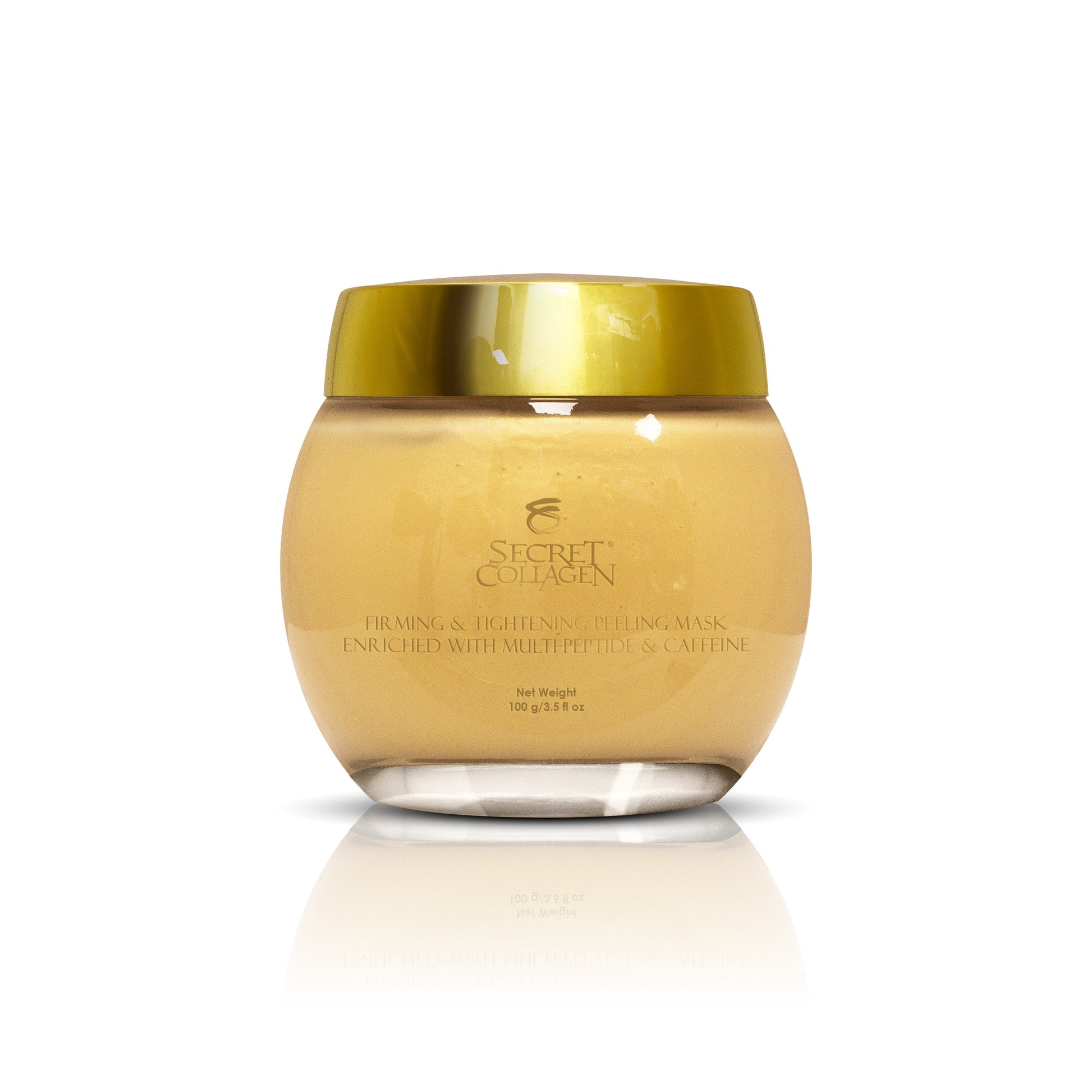Firming and Tightening Peeling Mask Enriched with Multi-Peptide and Caffeine - Secret Collagen
