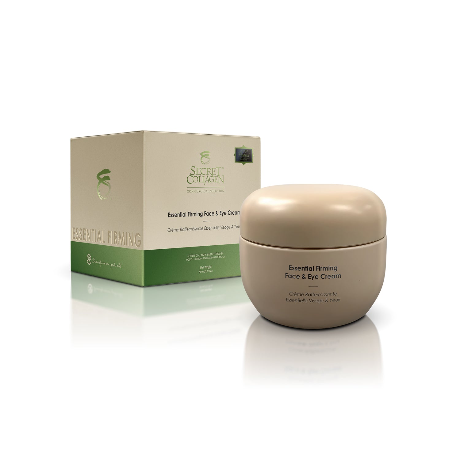 Essential Firming Face & Eye Cream - Secret Collagen