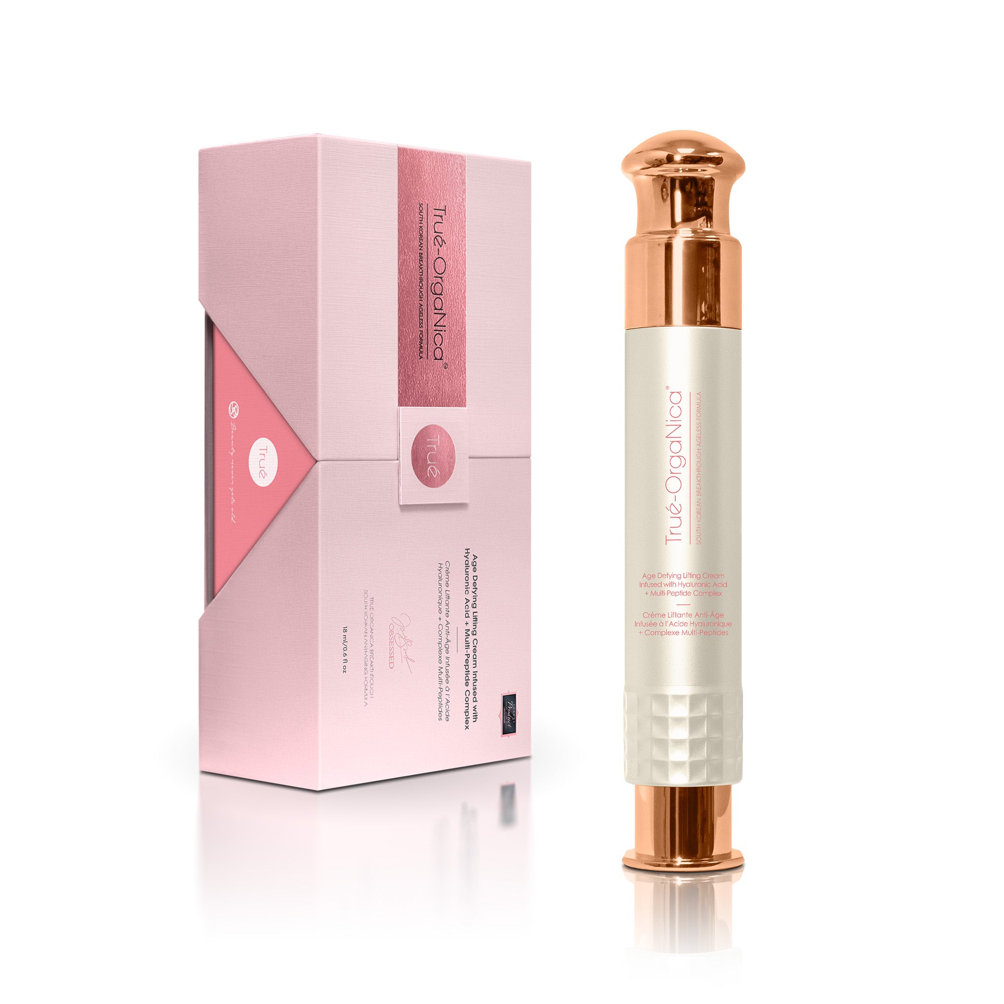 Age Defying Lifting Cream Infused with Hyaluronic Acid + Multi-Peptide